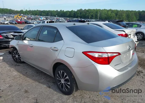 2014 Toyota Corolla L from USA, damaged, VIN 2T1BURHE0EC075070